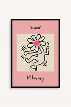 Flower Keith Haring