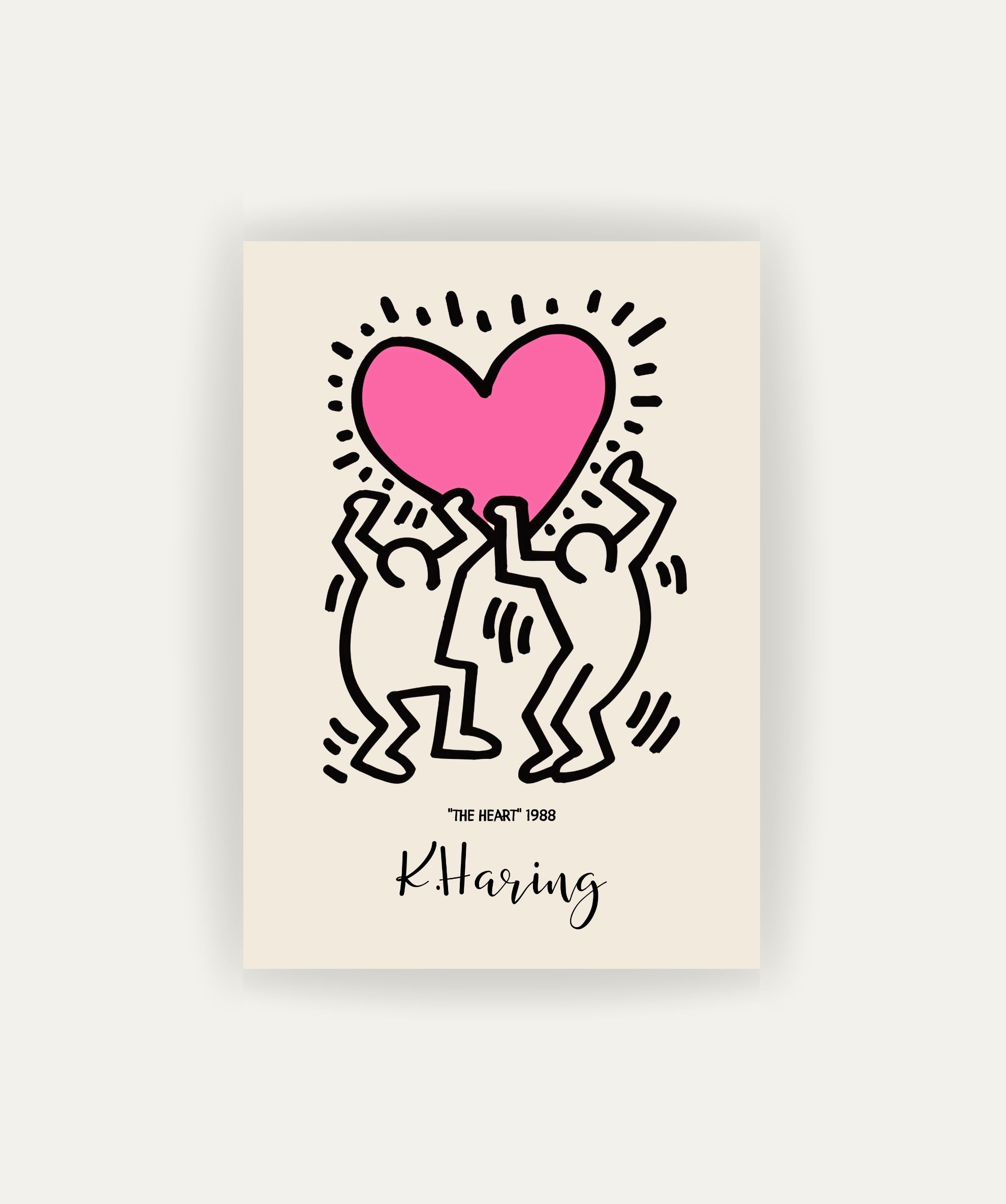 Couple Keith Haring