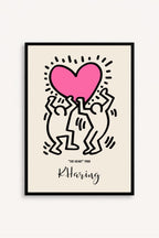 Couple Keith Haring