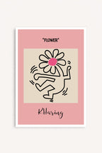 Flower Keith Haring