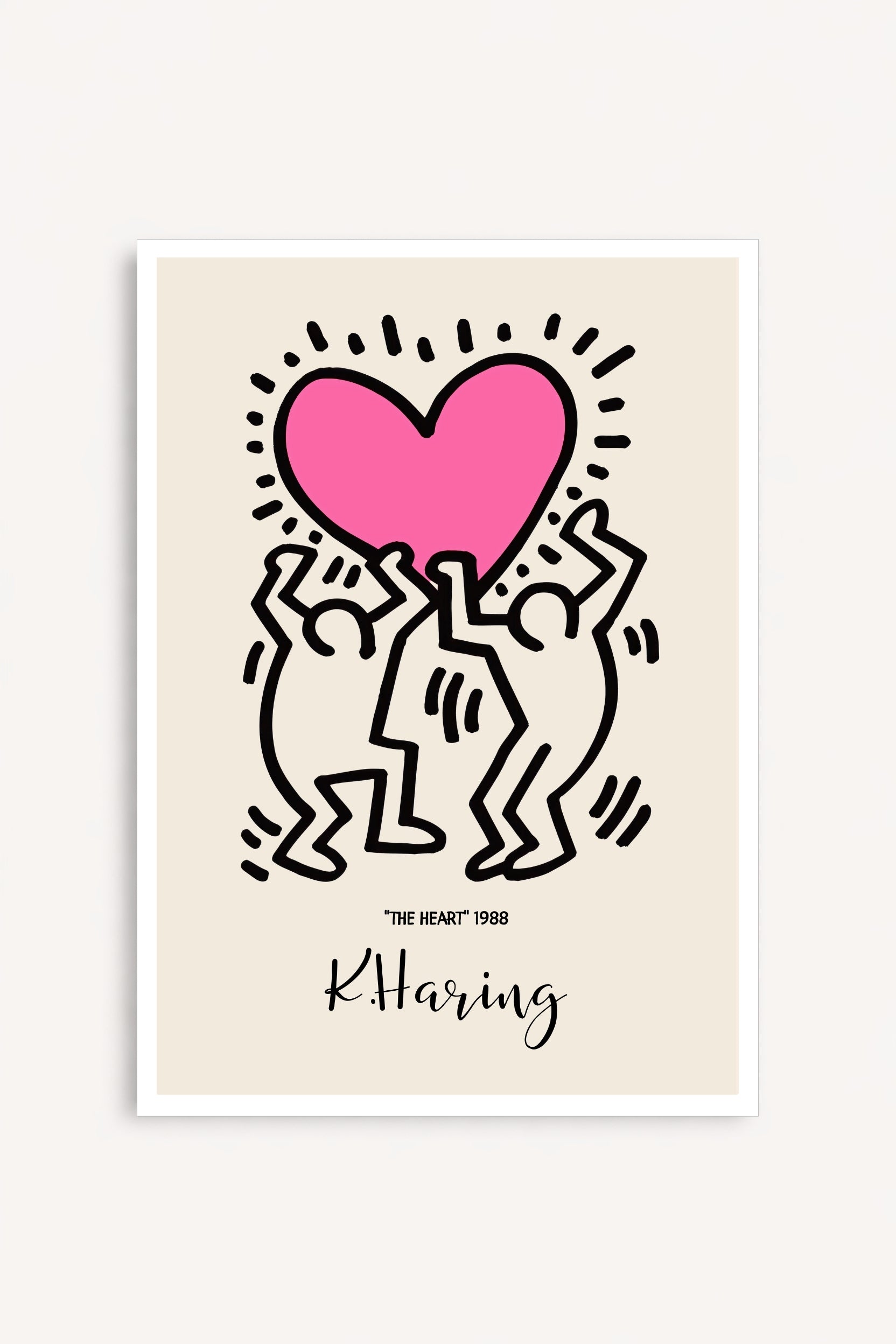 Couple Keith Haring