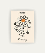 Dancing Flower Keith Haring