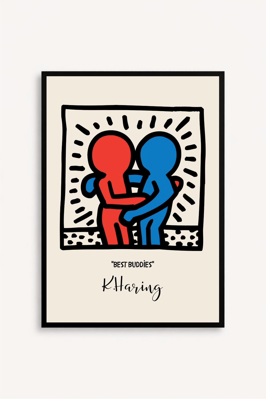 Hug Keith Haring