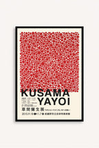 Red dots Yayoi Kusama