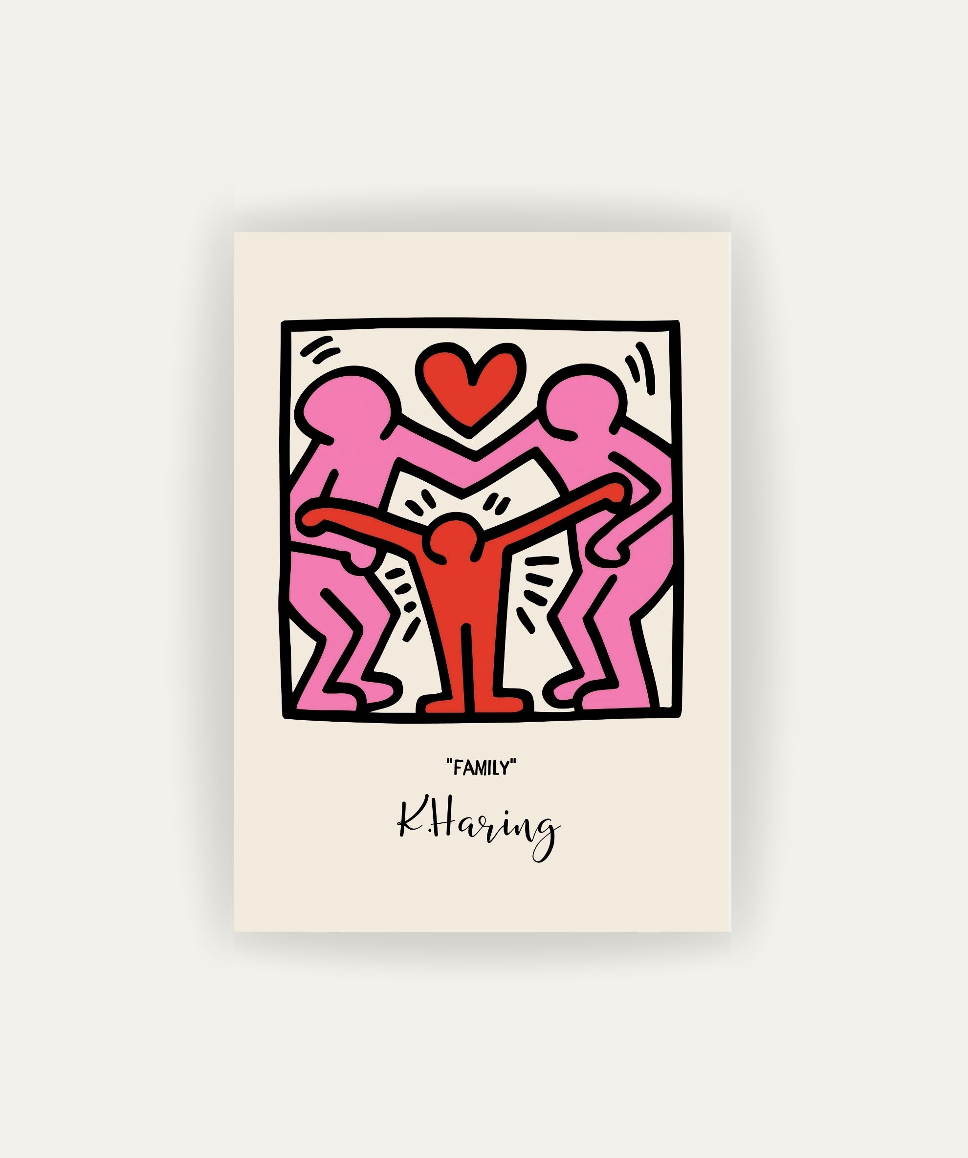 Family Keith Haring