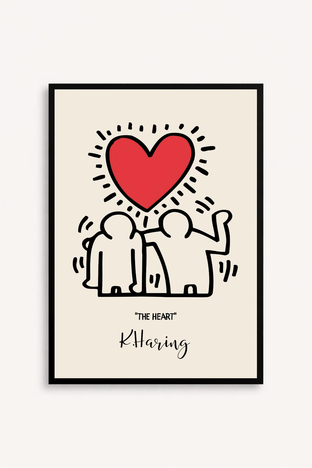Two Keith Haring