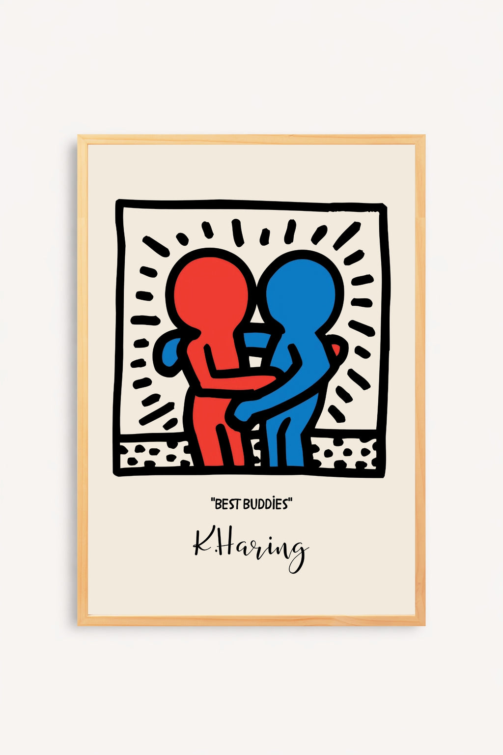 Hug Keith Haring