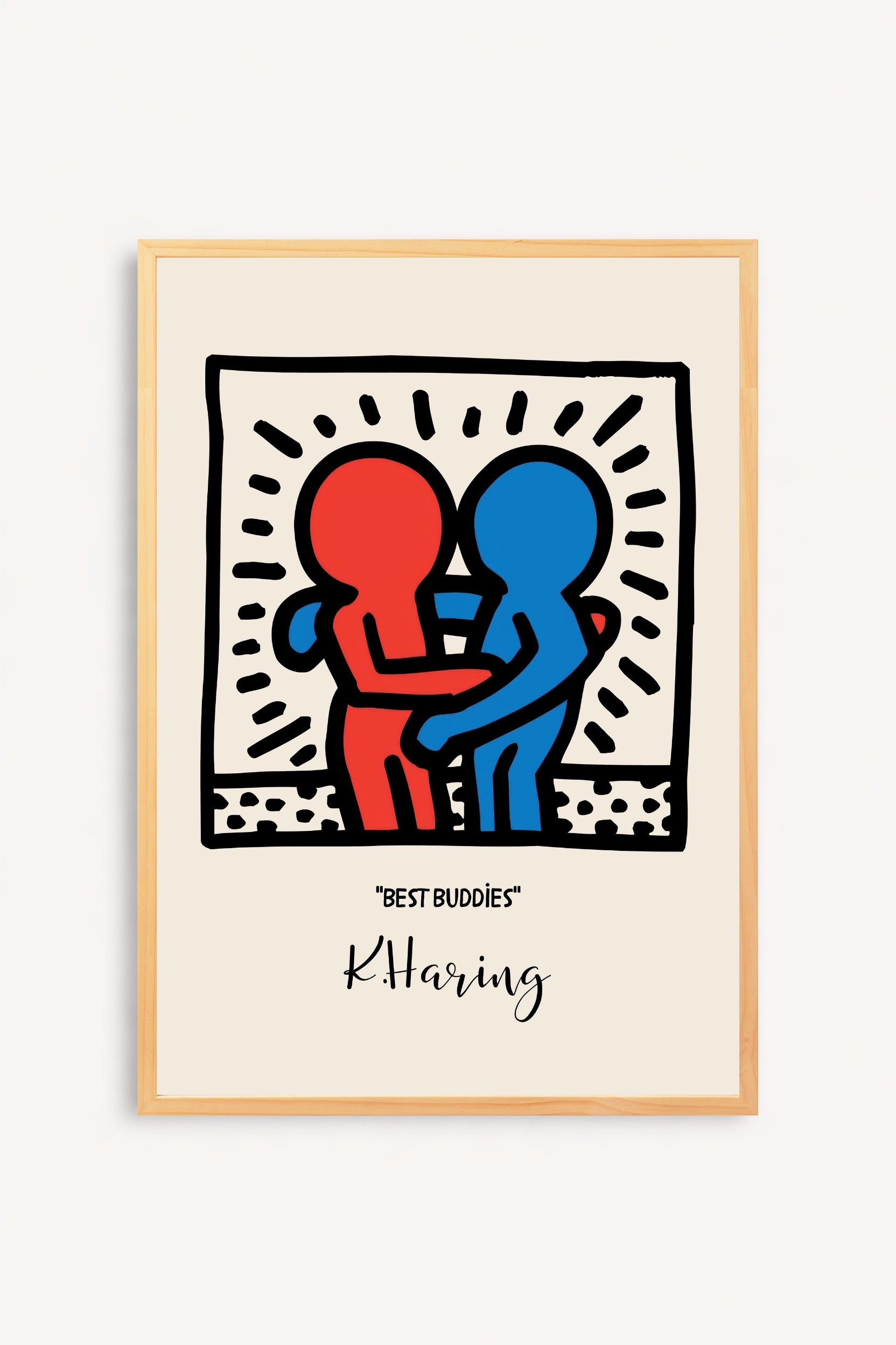 Hug Keith Haring
