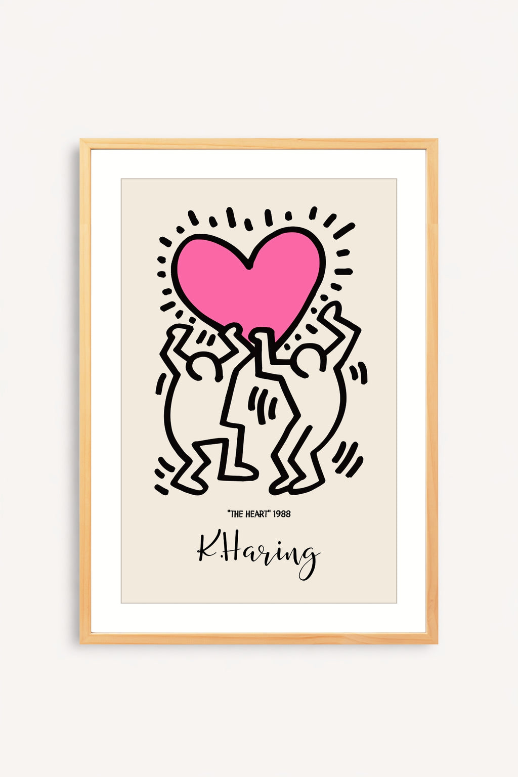 Couple Keith Haring