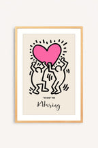 Couple Keith Haring