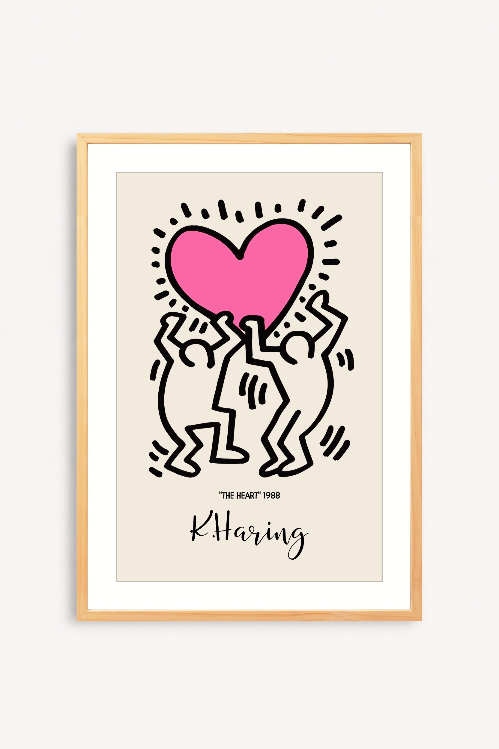 Couple Keith Haring