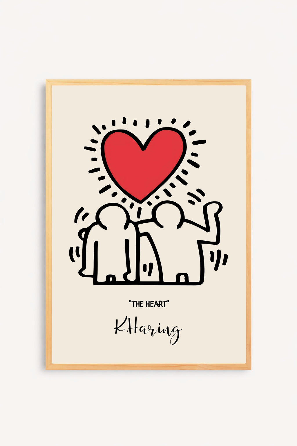 Two Keith Haring