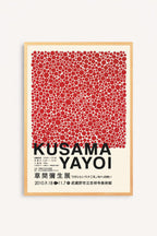 Red dots Yayoi Kusama