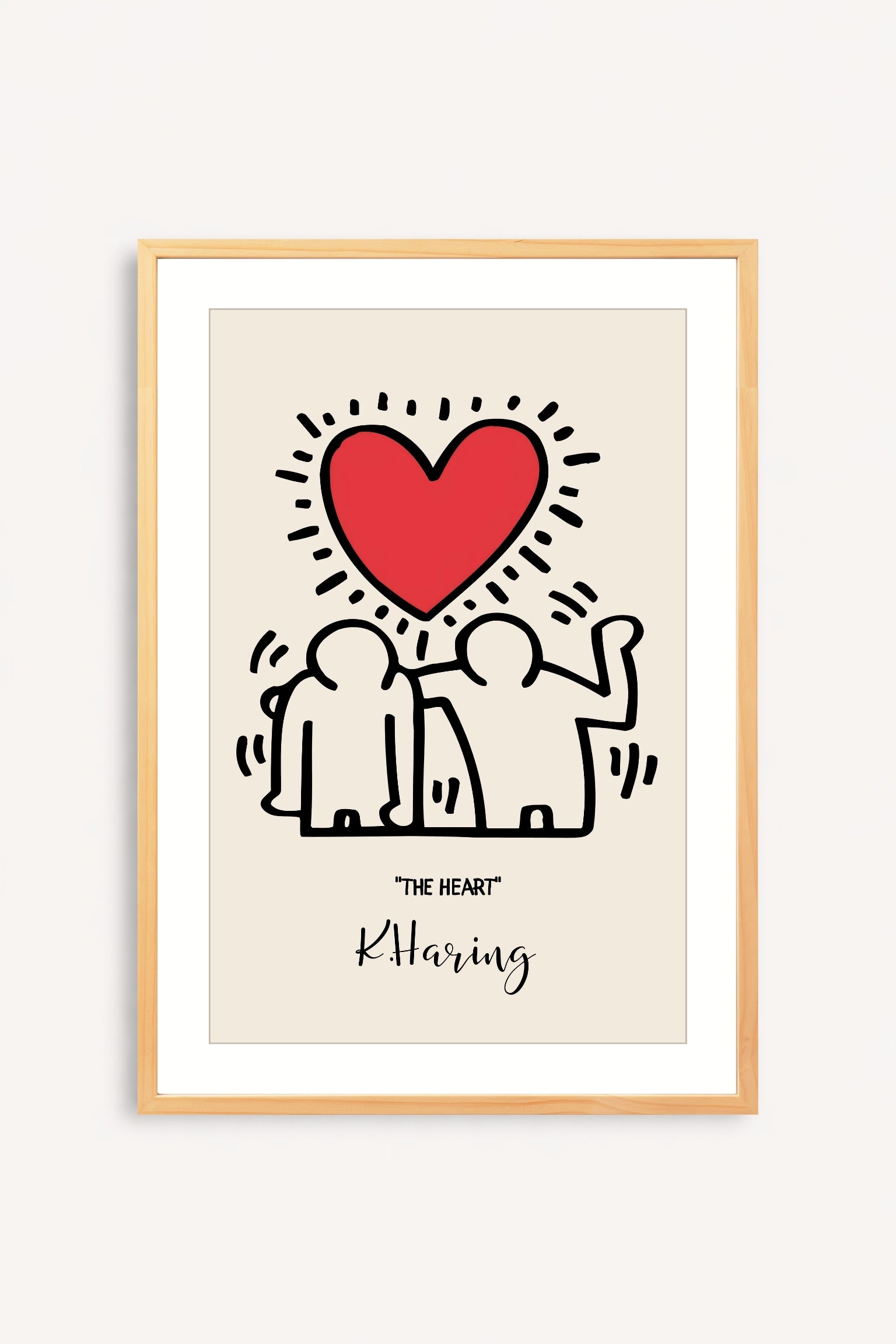 Two Keith Haring
