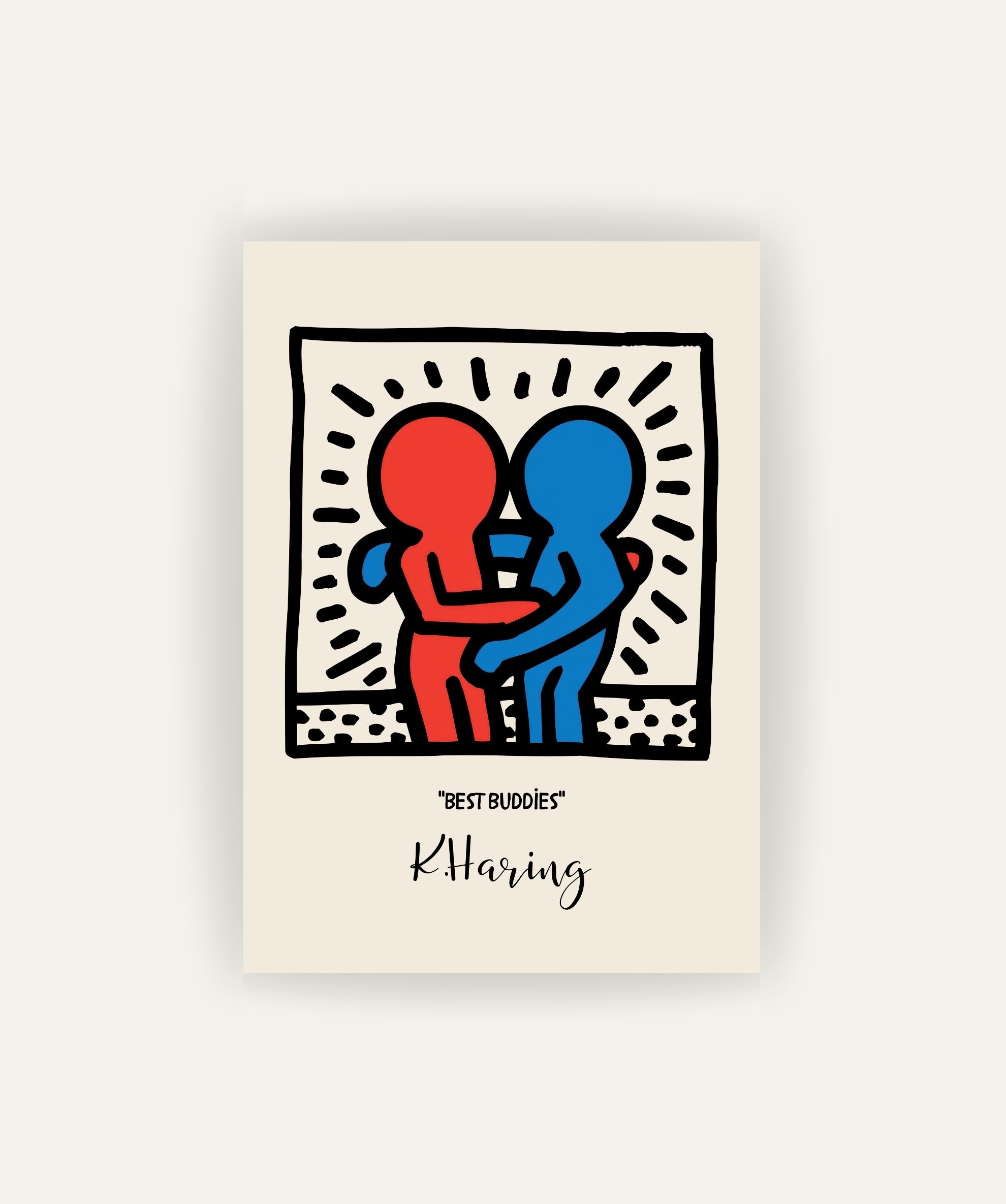 Hug Keith Haring