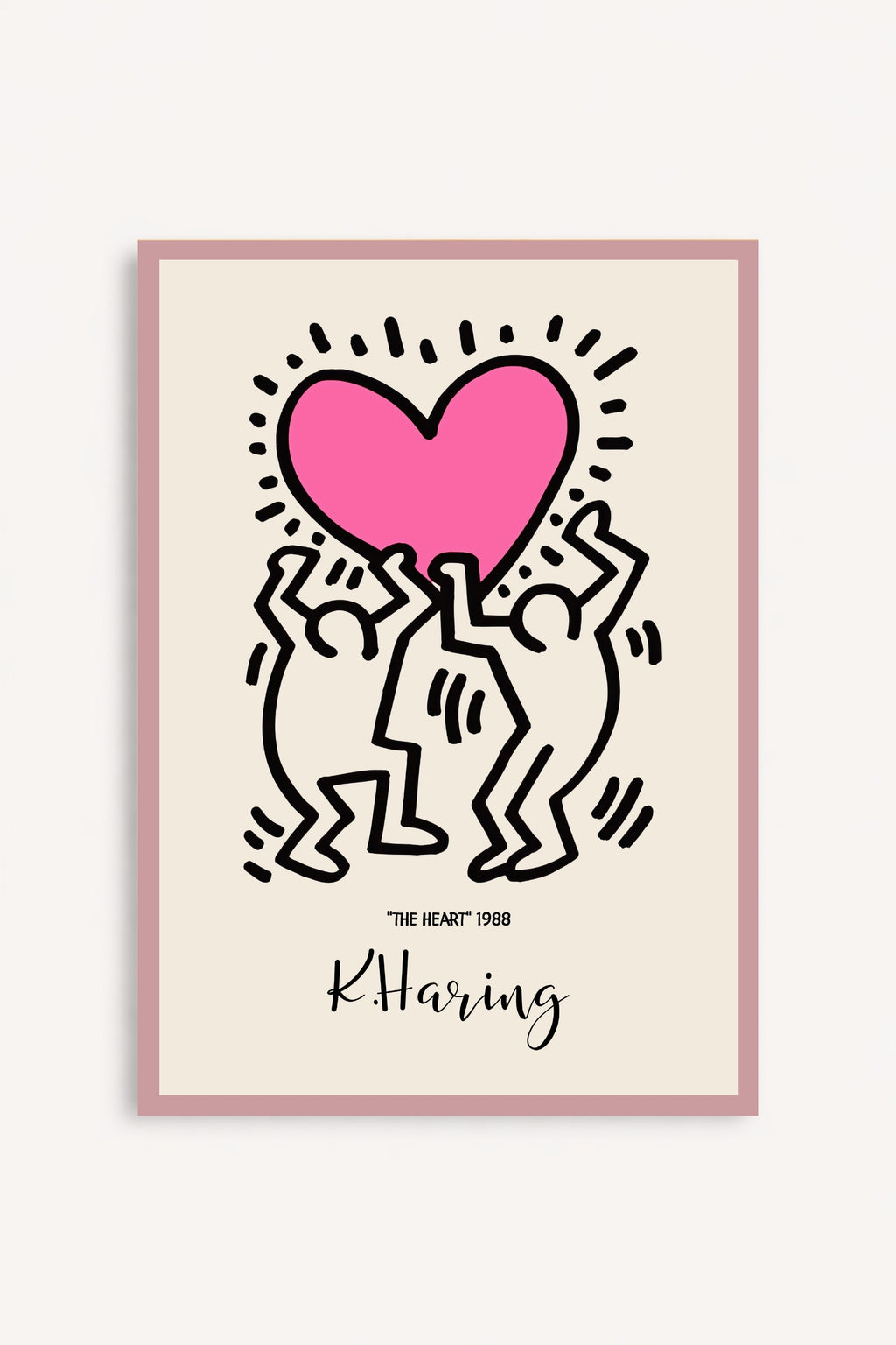 Couple Keith Haring