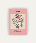 Flower Keith Haring
