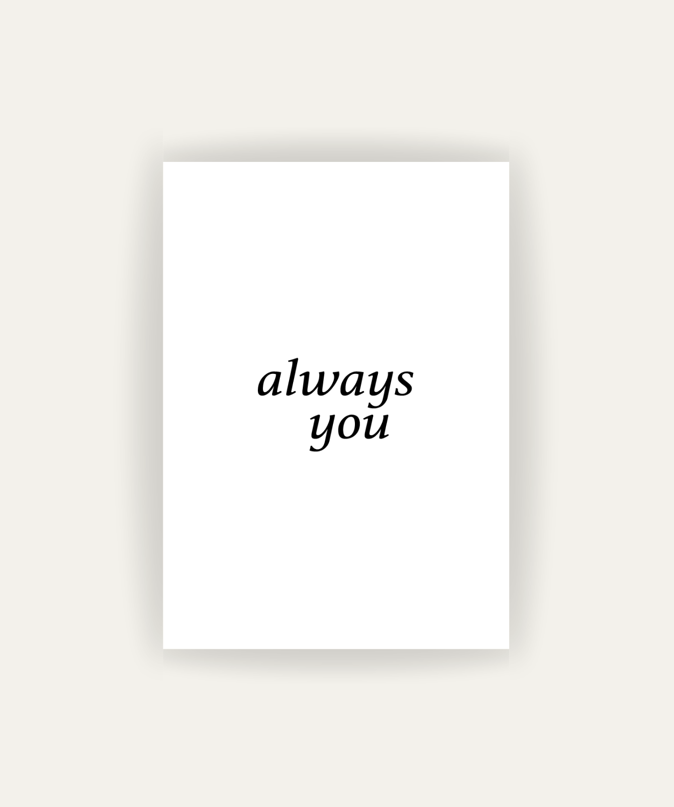 Always You