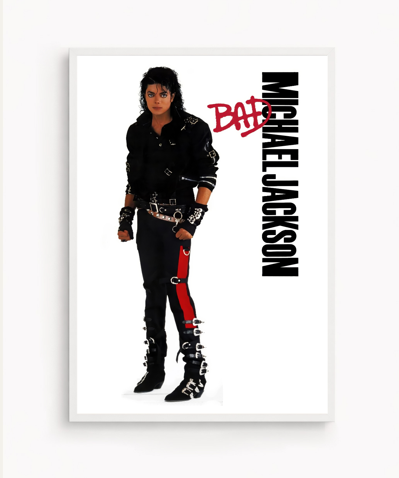 Cuadro Bad Michael Jackson