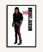 Cuadro Bad Michael Jackson