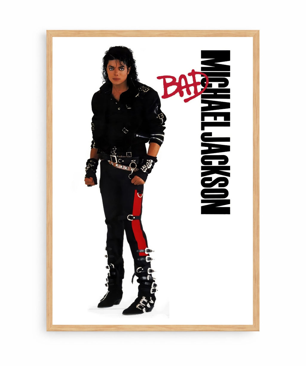 Cuadro Bad Michael Jackson