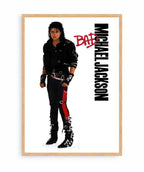 Cuadro Bad Michael Jackson