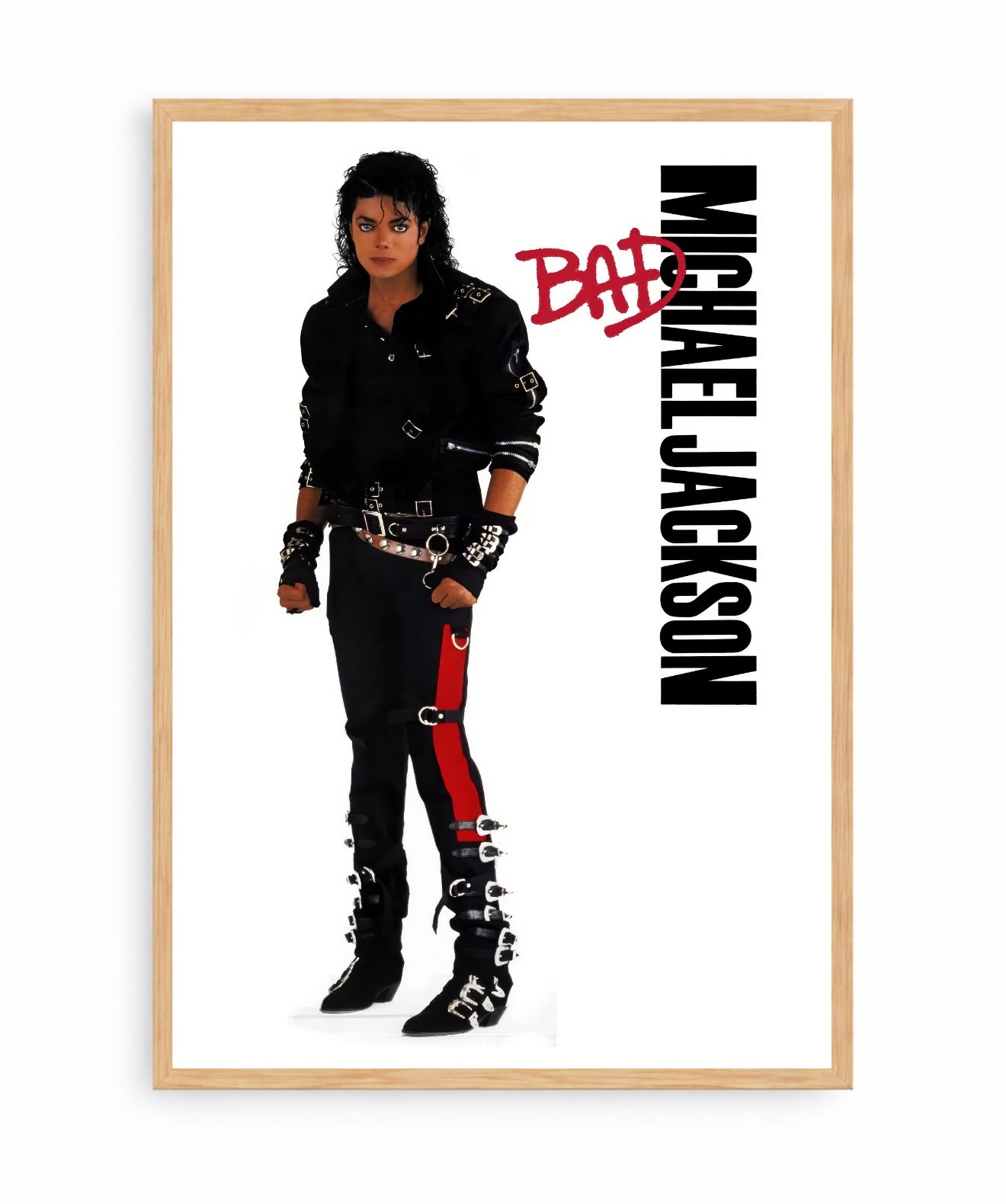 Cuadro Bad Michael Jackson