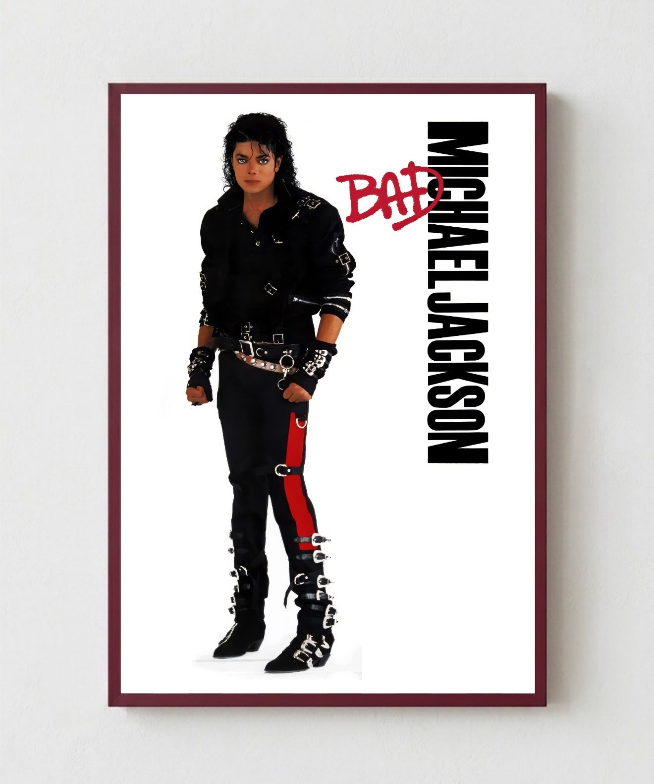 Cuadro Bad Michael Jackson
