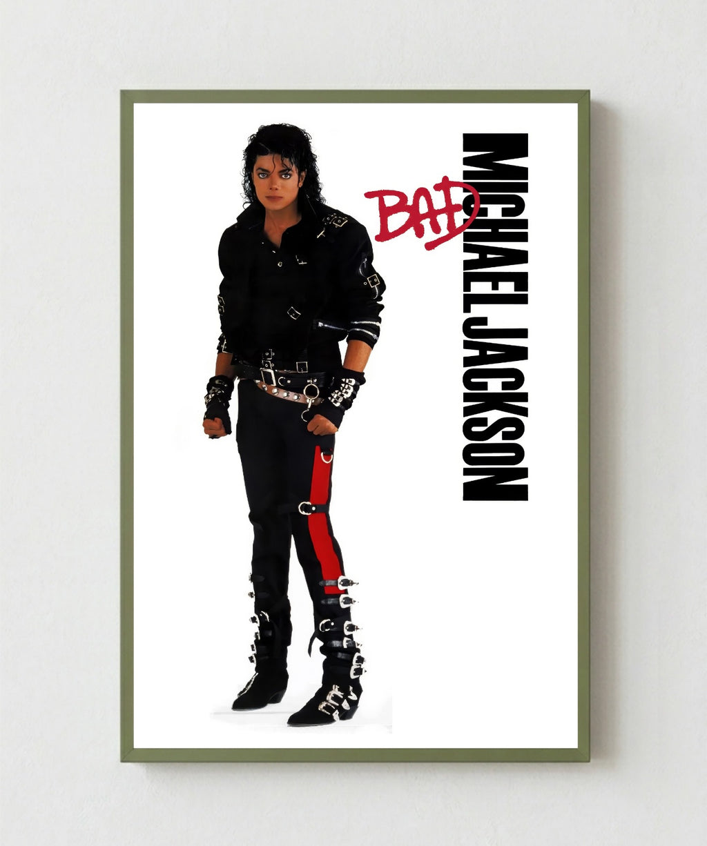 Cuadro Bad Michael Jackson