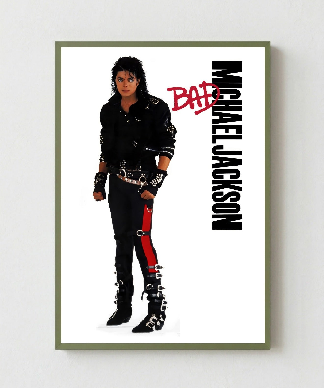 Cuadro Bad Michael Jackson