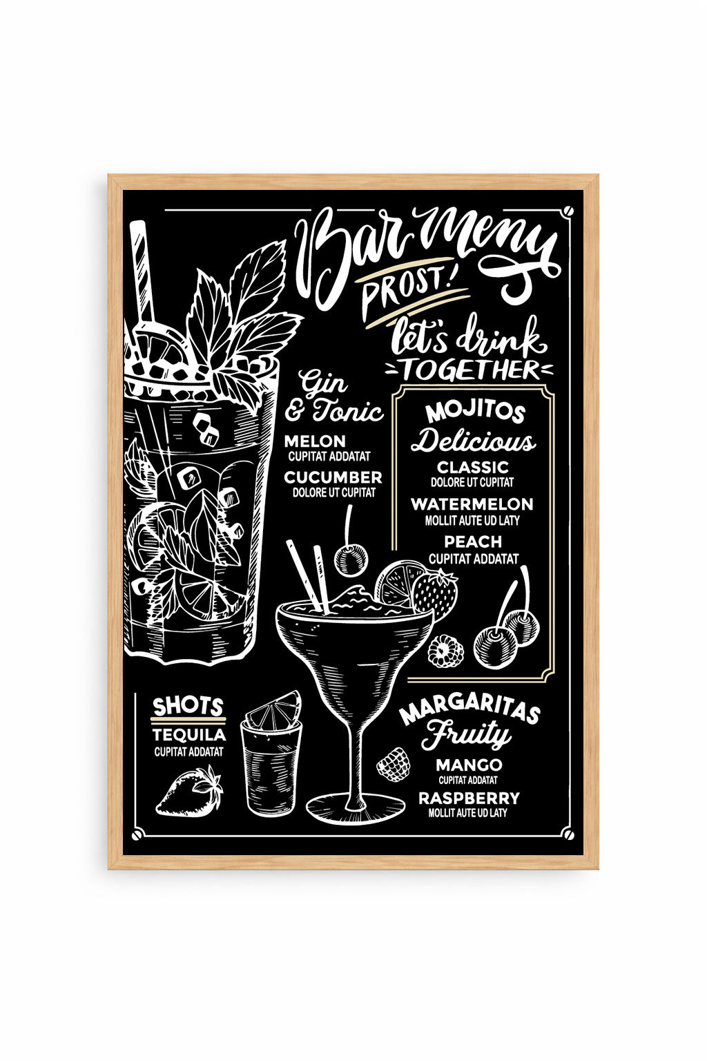Bar Menu
