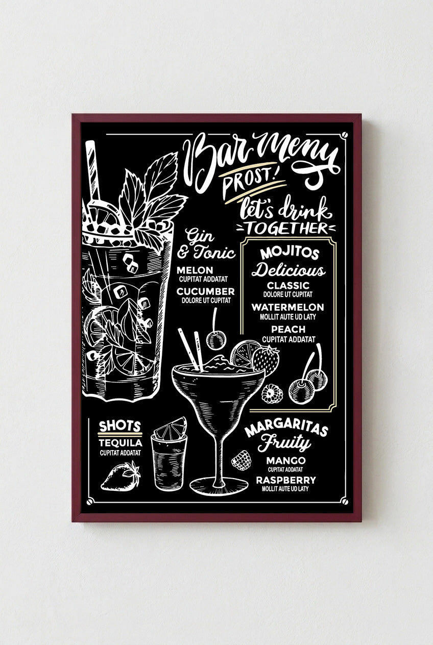 Bar Menu