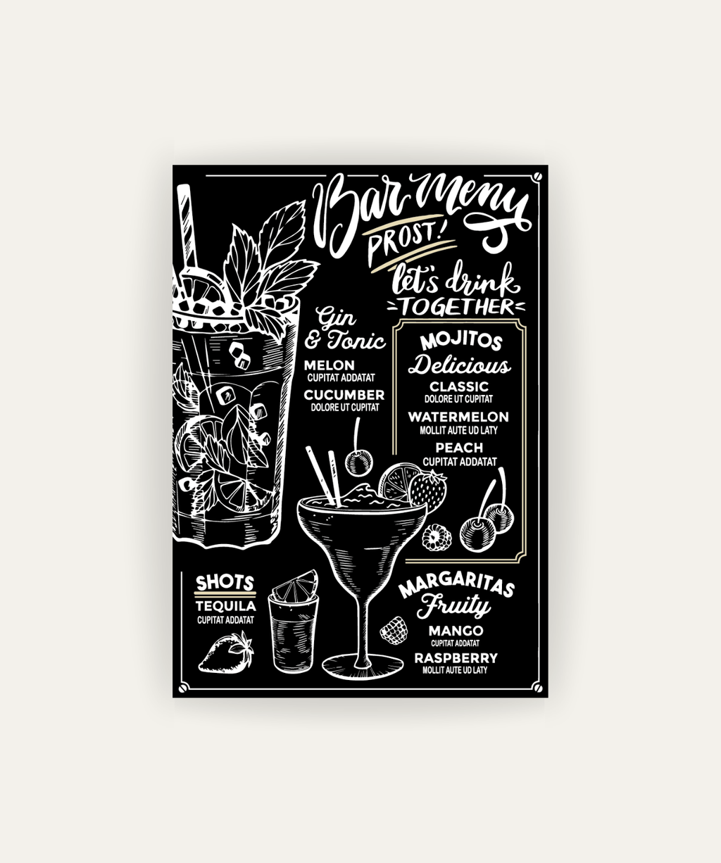Bar Menu