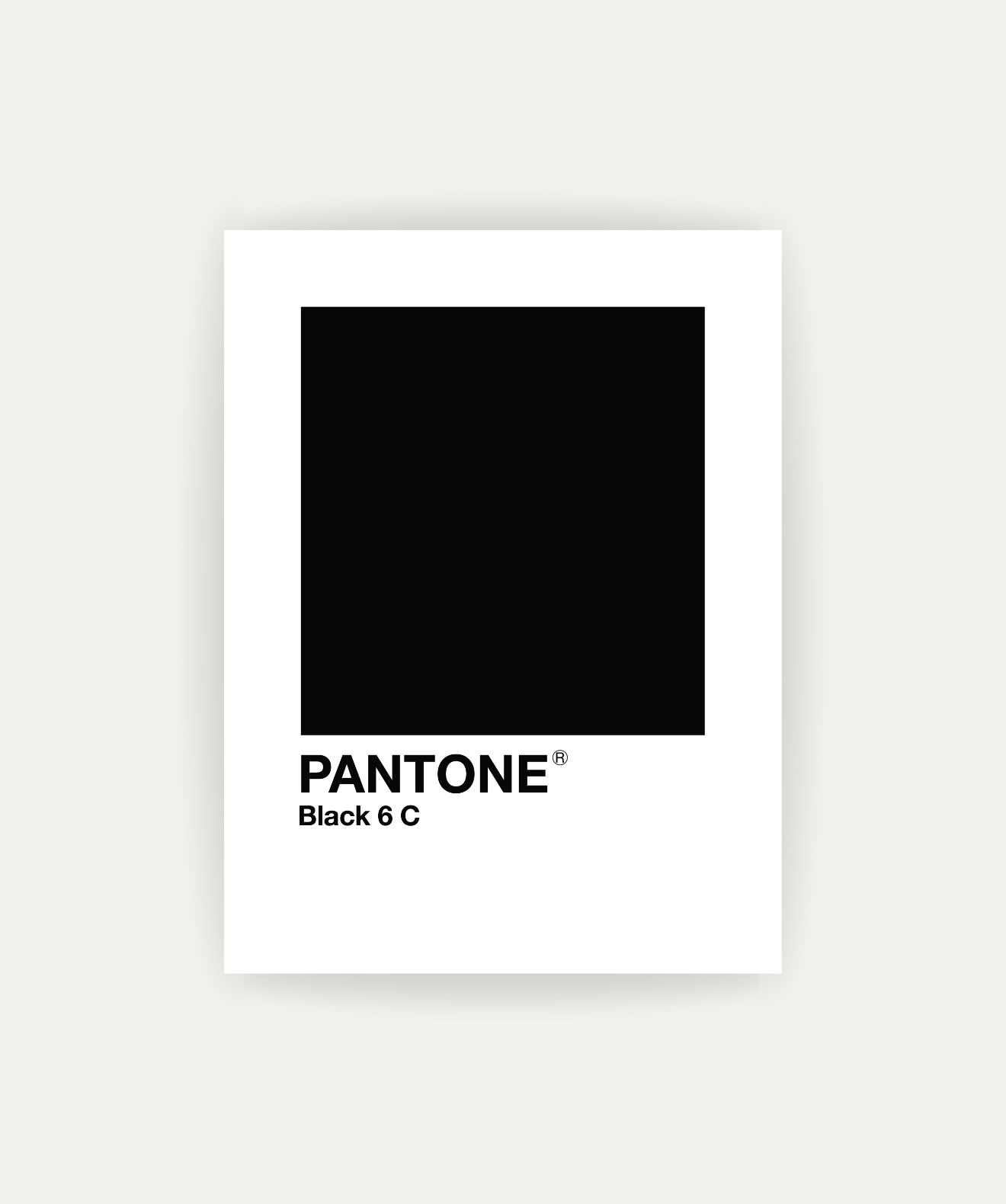 Black Pantone