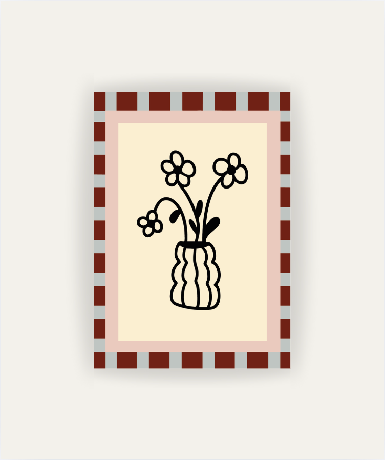Cuadro Bloom Vintage