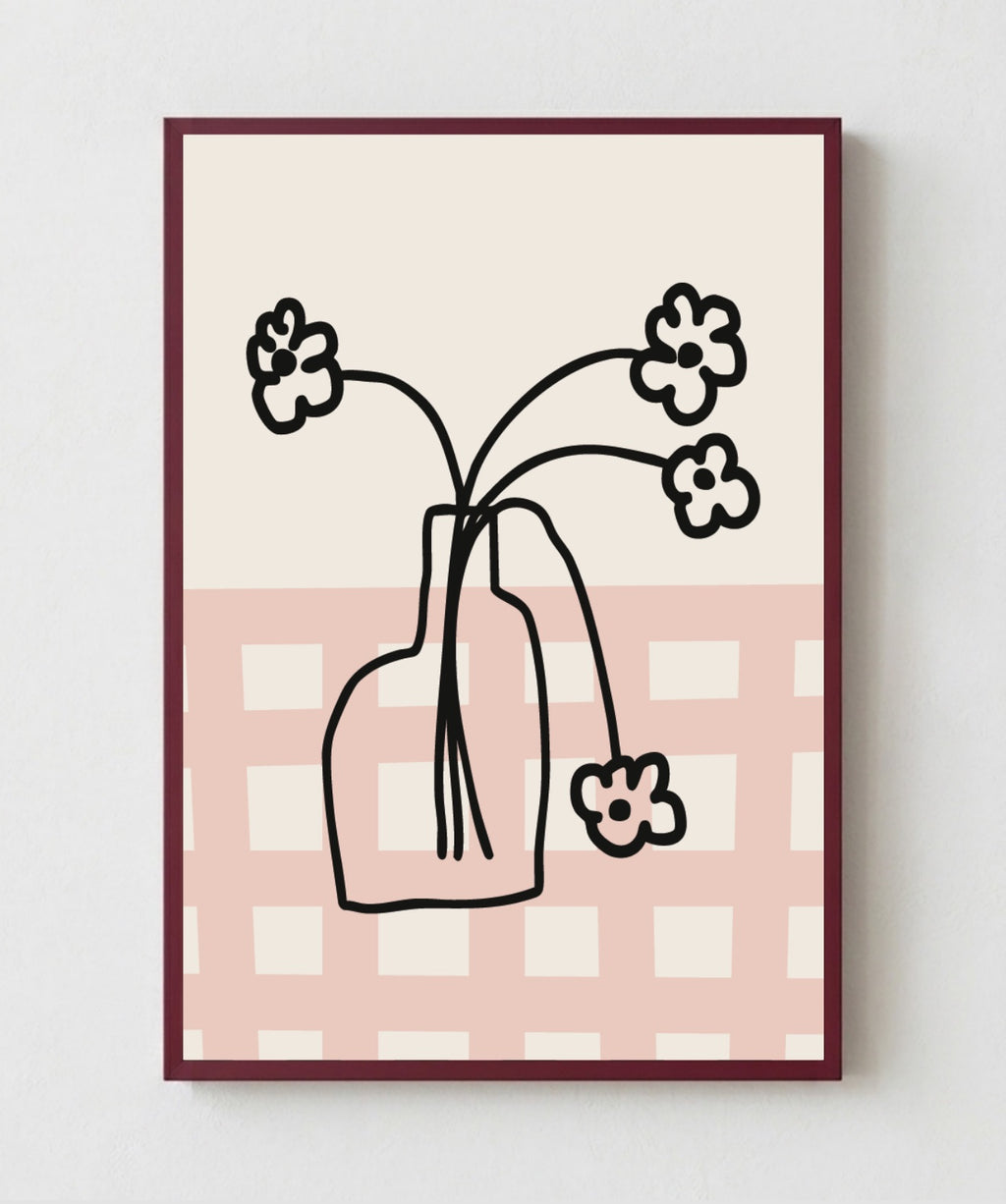 Cuadro Bloom & Blush