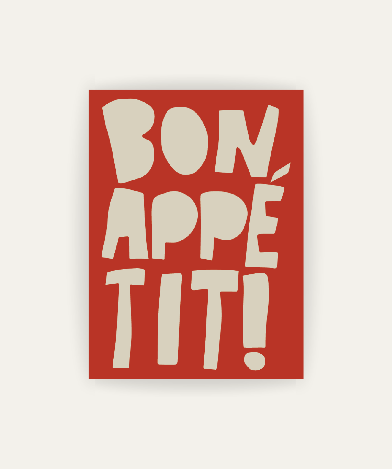 Bon Appetit!