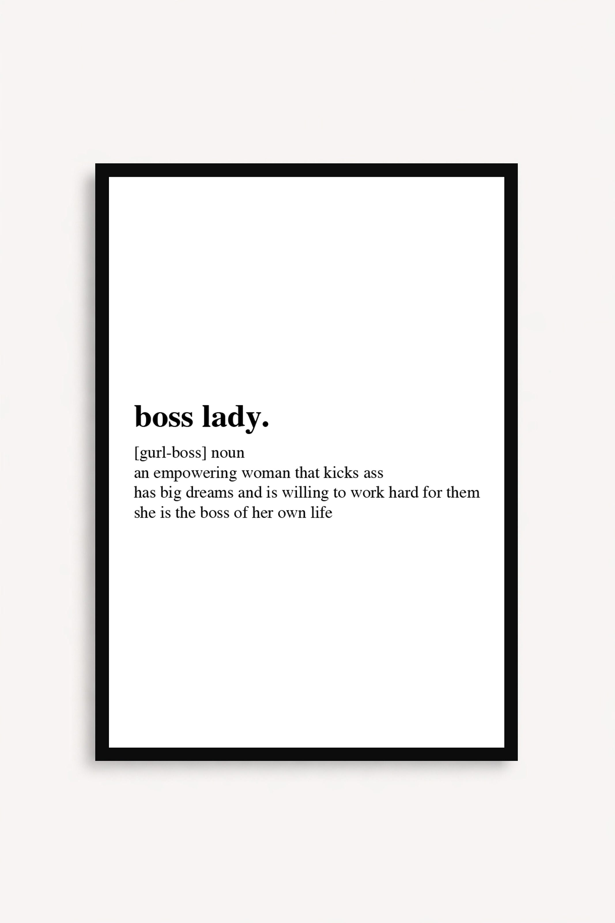 Boss Lady