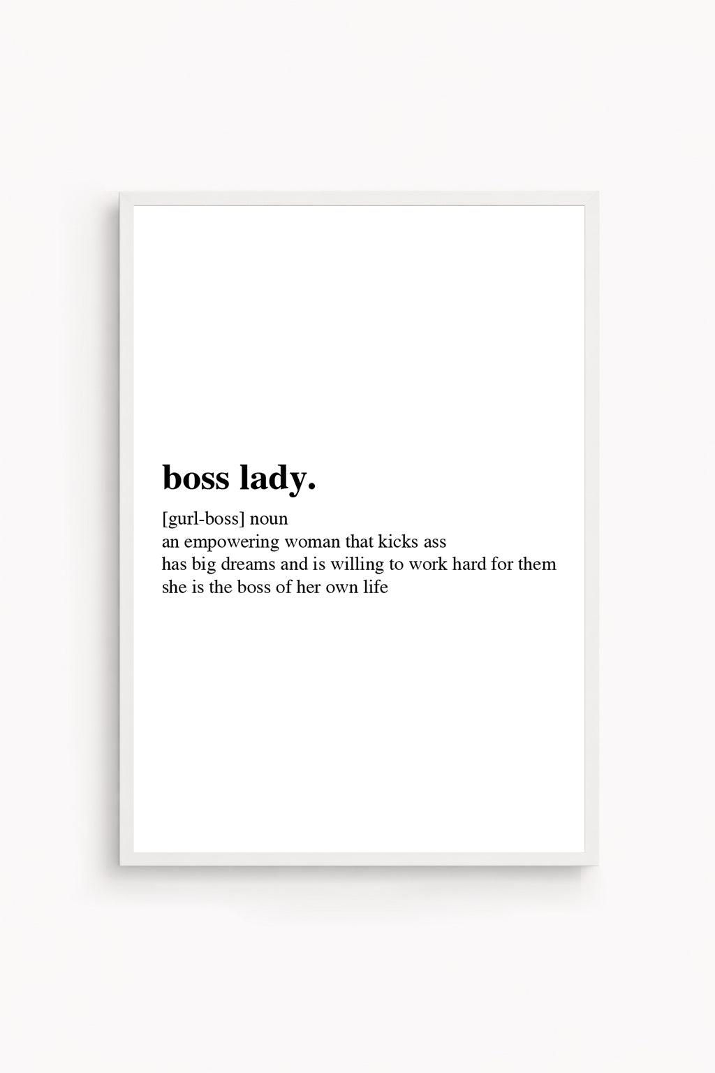 Boss Lady