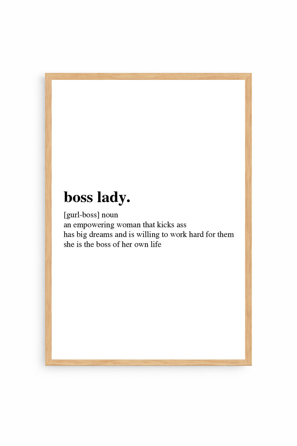 Boss Lady