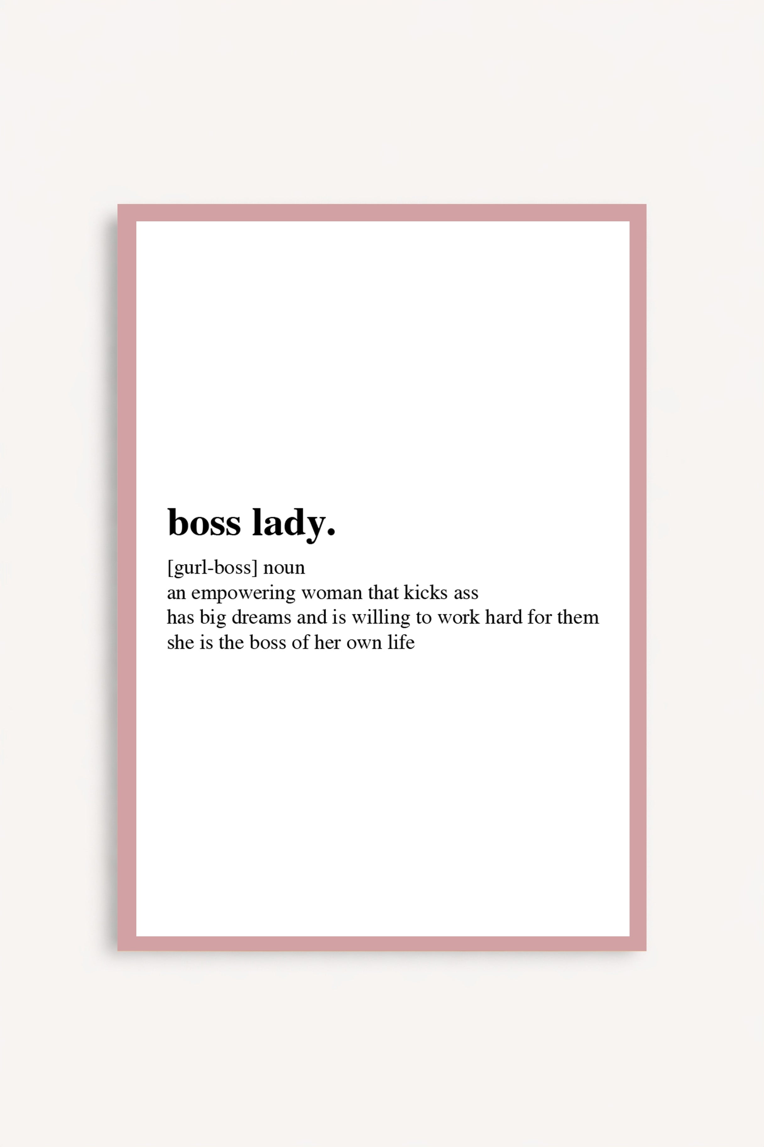 Boss Lady