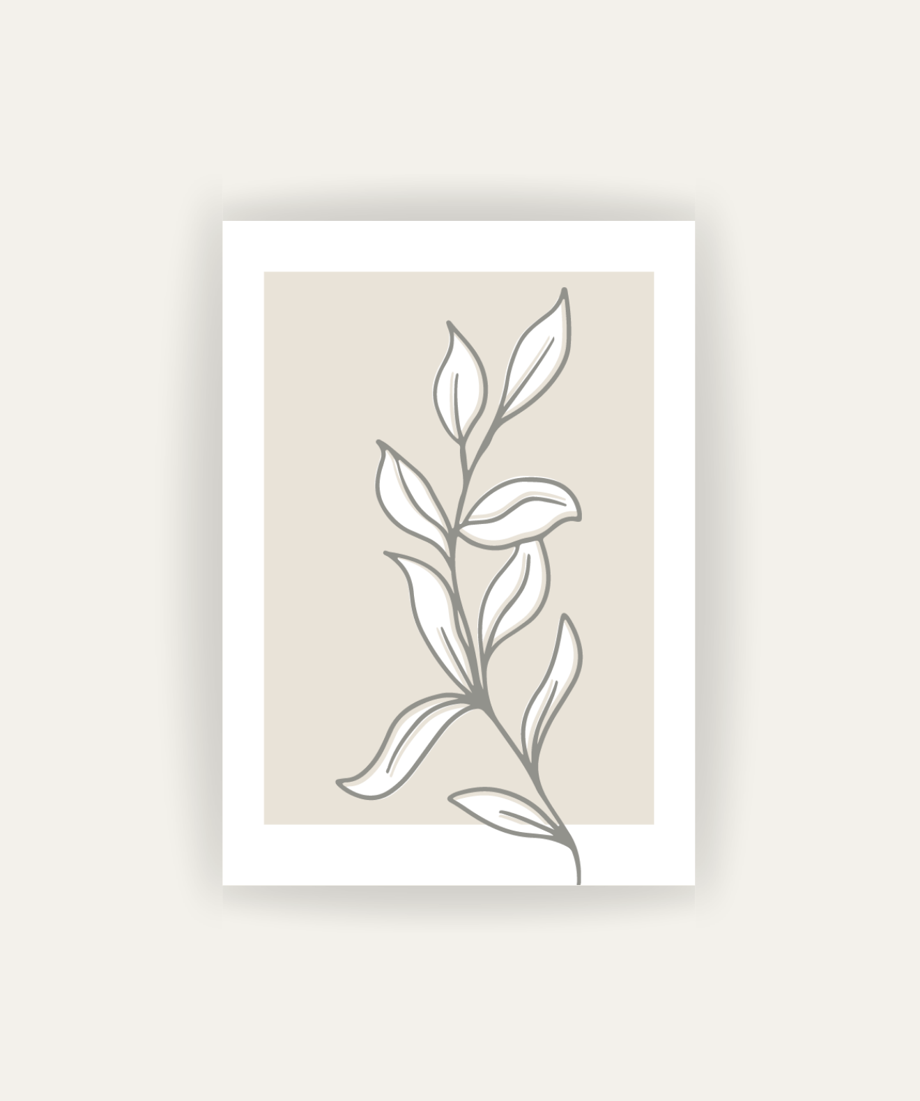 Cuadro Botanica Suave I