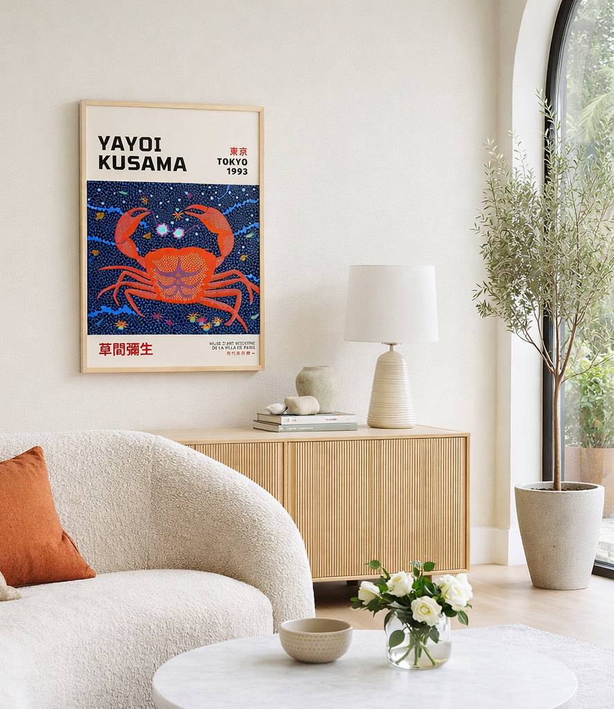 Crab Yayoi Kusama
