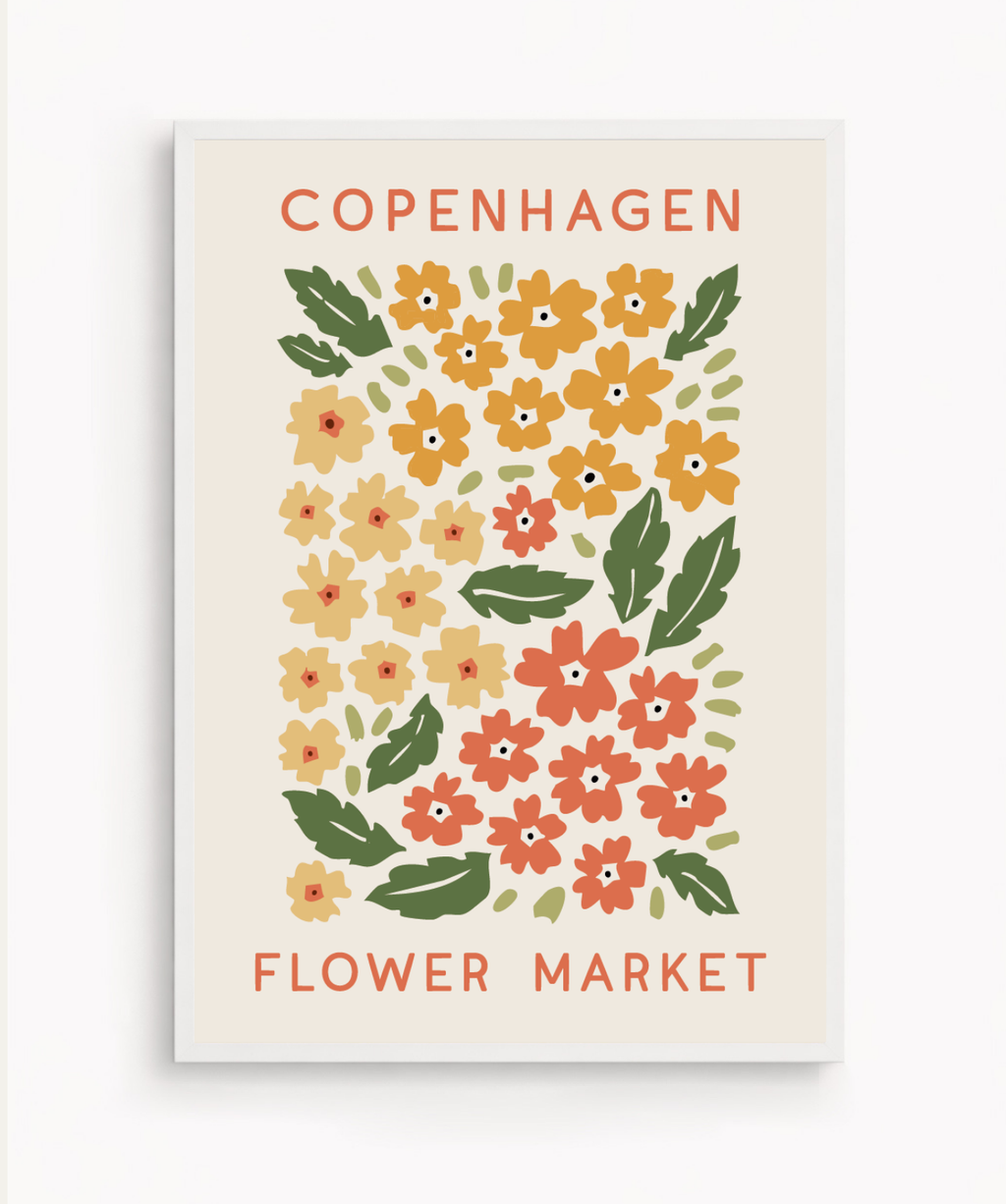 Cuadro Copenhagen Flower Market