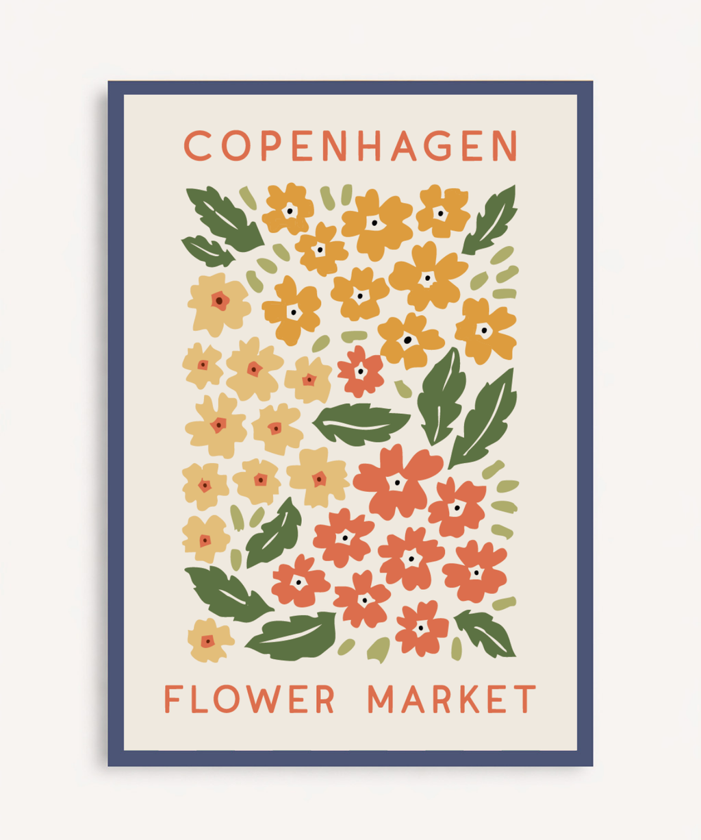 Cuadro Copenhagen Flower Market