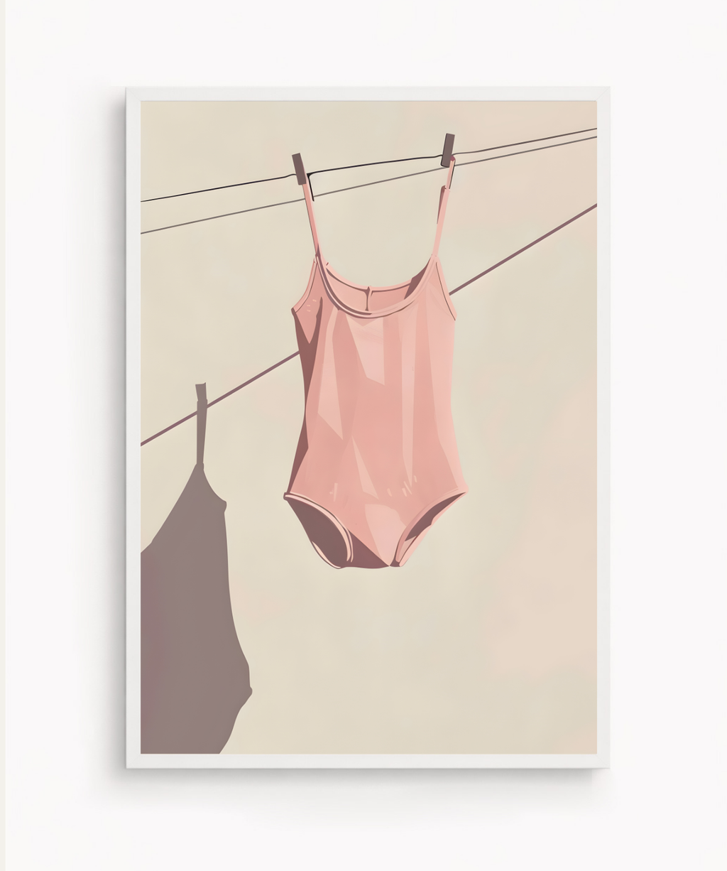 Cuadro Ropa Colgada