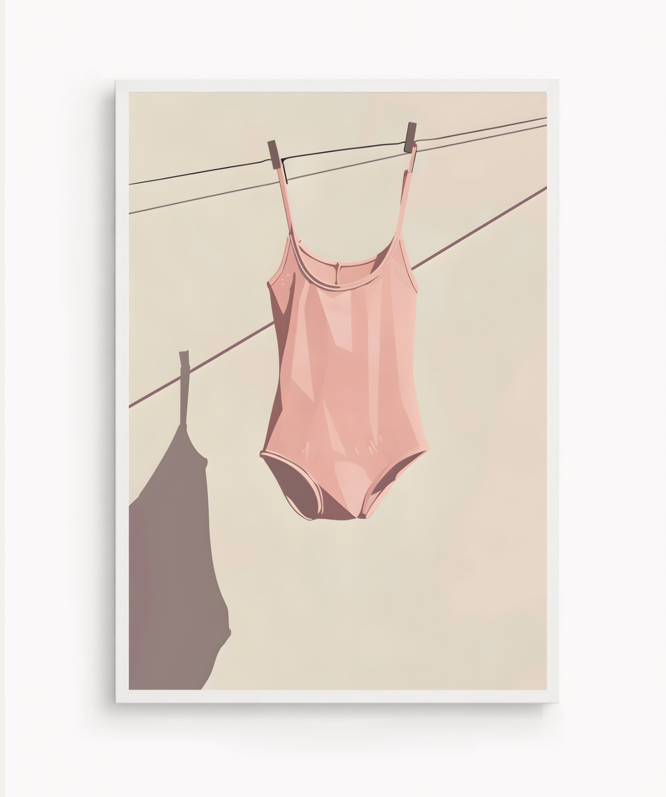Cuadro Ropa Colgada