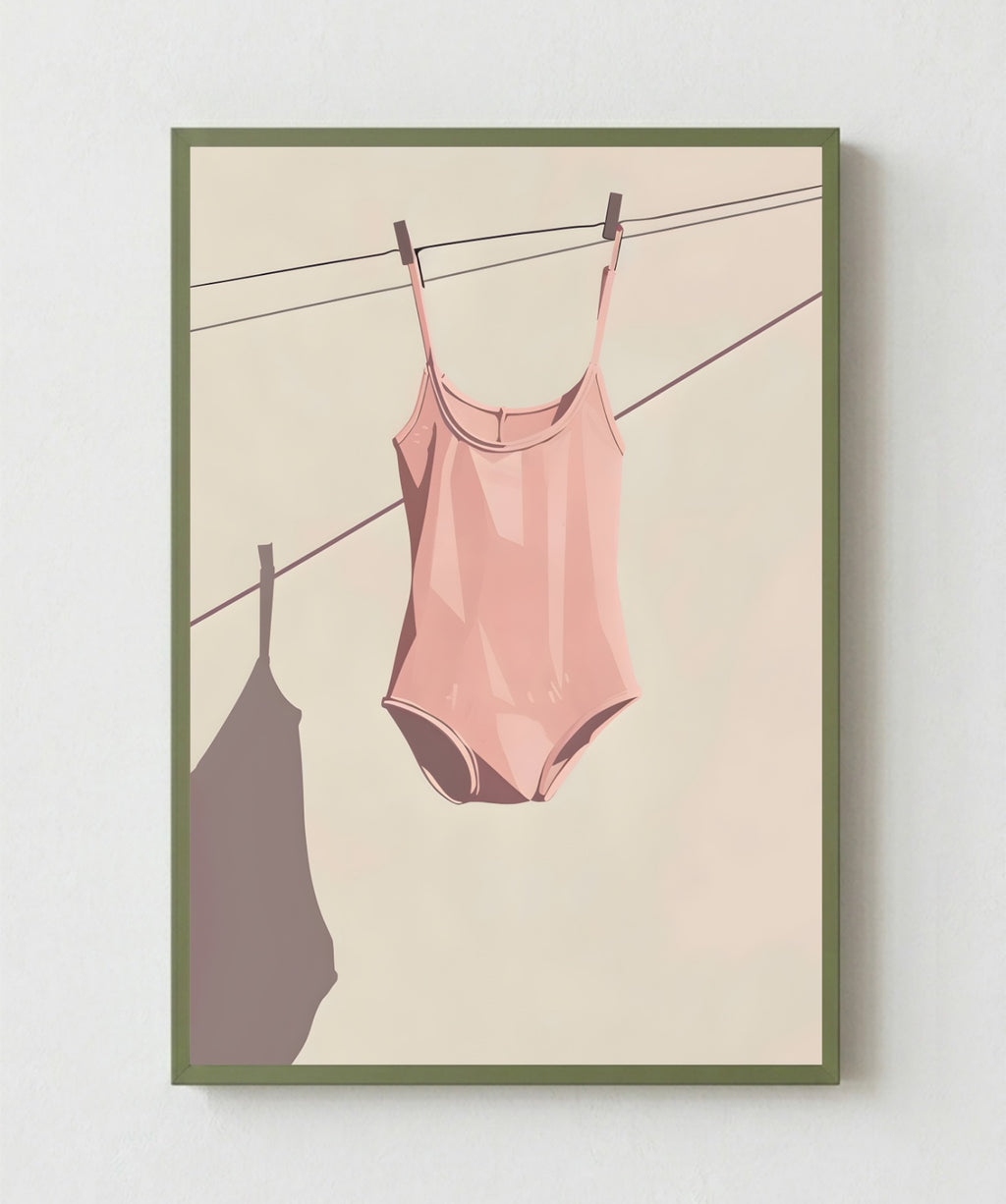 Cuadro Ropa Colgada