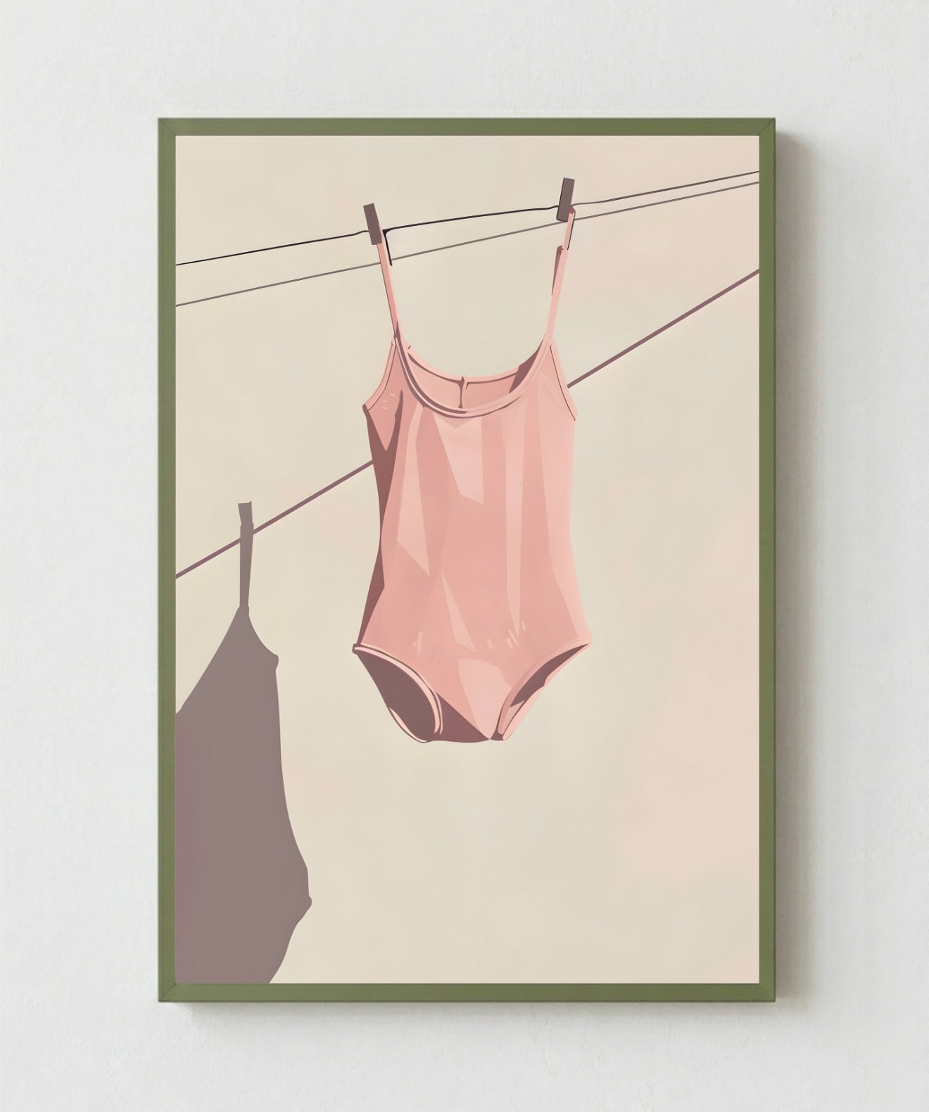 Cuadro Ropa Colgada