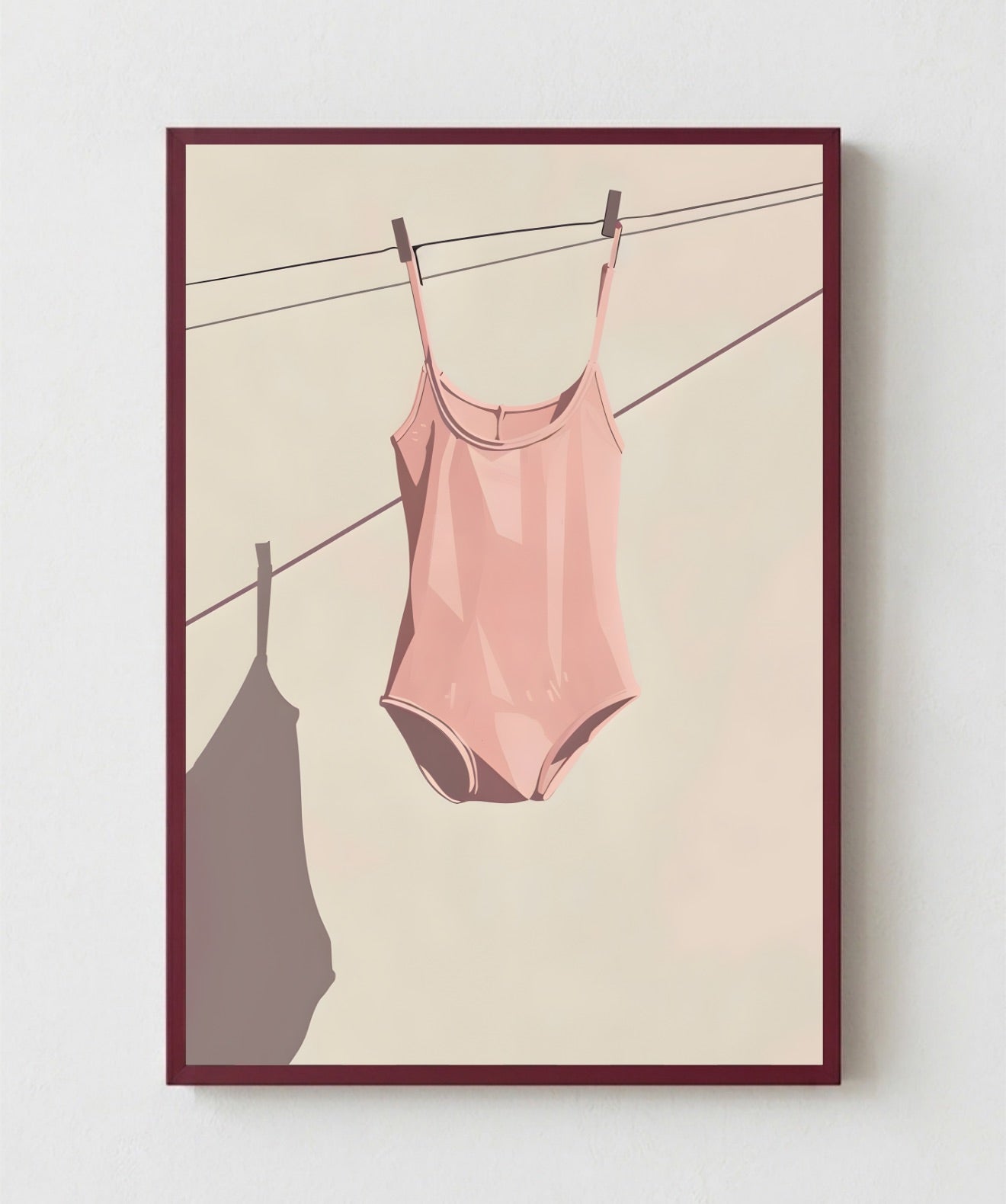 Cuadro Ropa Colgada